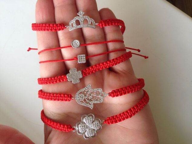 homemade bracelets as a talisman of good luck