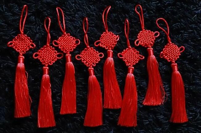 Chinese nodes of luck to attract success and luck
