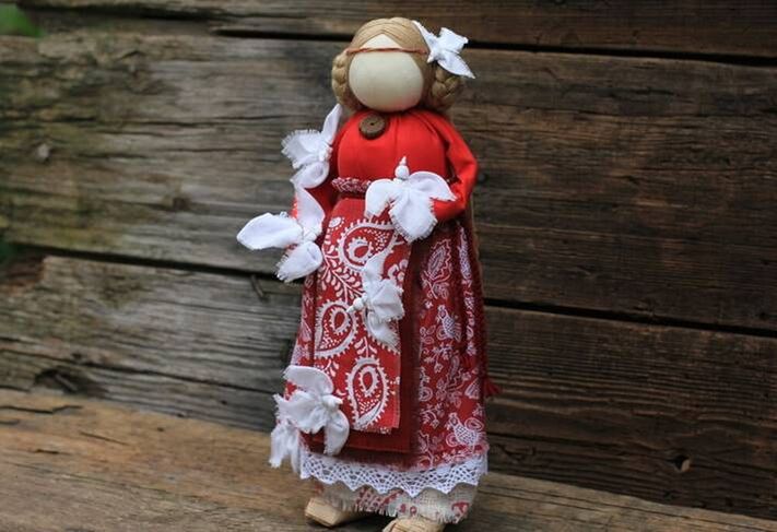 Slavic Bird-joy doll, which attracts prosperity at home