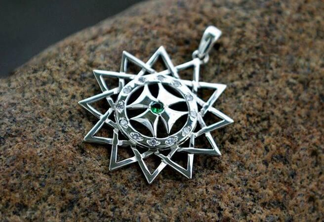 The twelve-pointed star of fortune is a talisman of positive change and happy events